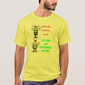Wees geen nuttige idioot t-shirt