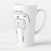 Wees geen Oosik Latte Mok (Rechts)