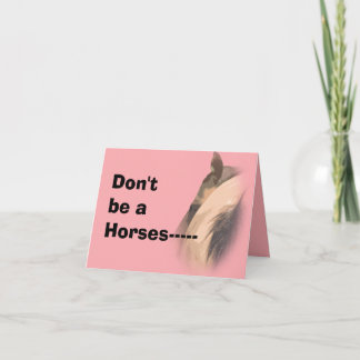Wees geen paard, maar kaart