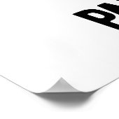 Wees geen parrot-noïde grappige vogel parrot pun poster (Hoek)