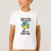 Wees geen parrot-noïde grappige vogel parrot pun t-shirt (Voorkant)