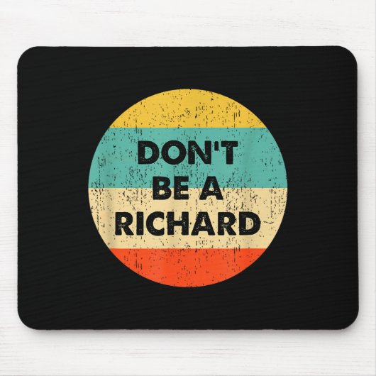 Wees geen Richard Muismat (Voorkant)