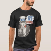 Wees geen Richard Uncle Sam Patriottische Grappige T-shirt (Voorkant)