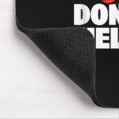 Wees geen schelpdieren schaaldier krab Dierenvrien Muismat (Hoek)