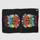 Wees geen sleepgolfhanddoek golfhanddoek (Horizontaal)