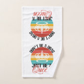 Wees geen sleephanddoekset bad handdoek (Handdoek)