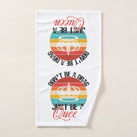 Wees geen sleephanddoekset bad handdoek (Handdoek)