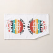 Wees geen sleephanddoekset bad handdoek (Handdoek)