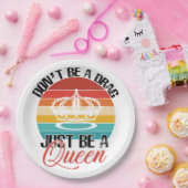 Wees geen sleeppapier Borden Papieren Bordje (Feest)