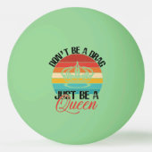 Wees geen sleeppingpongballen pingpongbal (Voorkant)