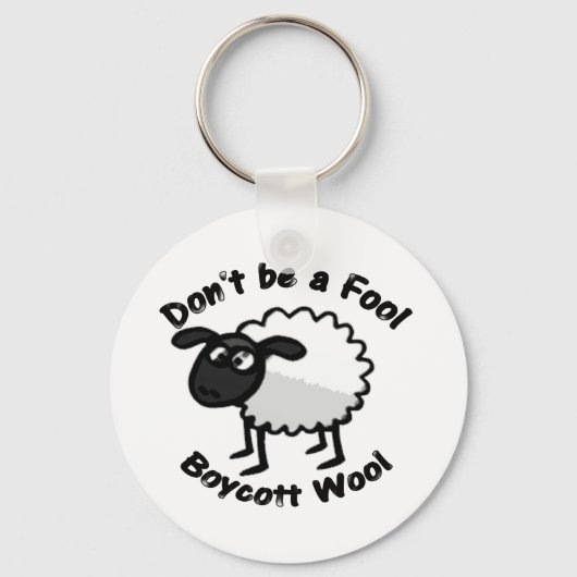 Wees geen standaard toetsenbord sleutelhanger (Voorkant)