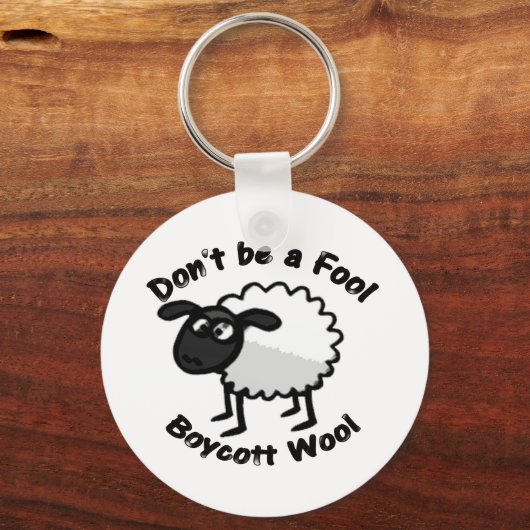 Wees geen standaard toetsenbord sleutelhanger (Voorkant)