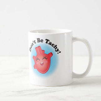 Wees geen Tachy Anatomical Heart Coffee Mok