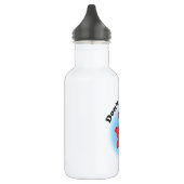 Wees geen Tachy Anatomical Heart Water Bottle Waterfles (Links)