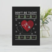 Wees geen Tachy Doctor lelegant kerstcadeautje Kaart (Staand voorkant)