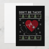 Wees geen Tachy Doctor lelegant kerstcadeautje Kaart (Voorkant / Achterkant)