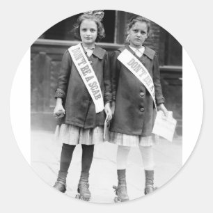 Wees geen taxi ronde sticker