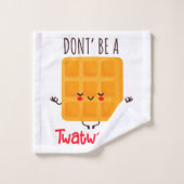 Wees geen twatwafel bad handdoek (Wasdoekje)