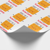 Wees geen twatwafel cadeaupapier (Hoek)