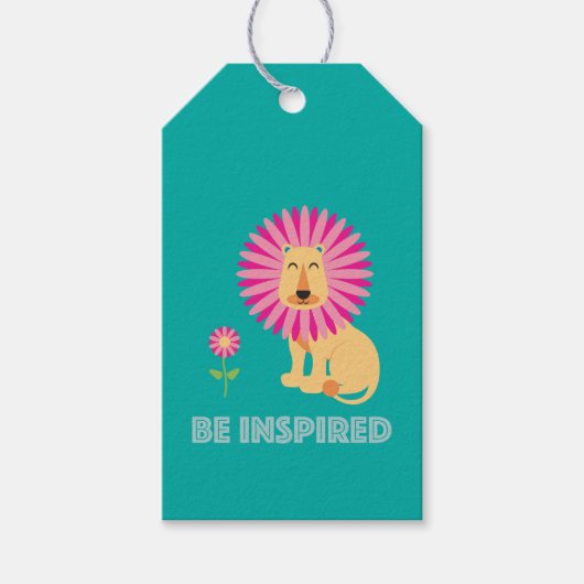 Wees geïnspireerd cadeau Label Cadeaulabel (Voorkant)
