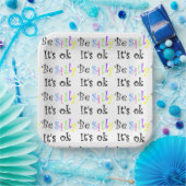 Wees Gekke Het is OK Borden op papier Papieren Bordje (Feest)