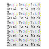 Wees Gekke Het is ok-notitieboek Notitieboek (Voorkant)