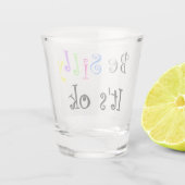 Wees Gekke Het is OK Shot Glas (Achterkant)