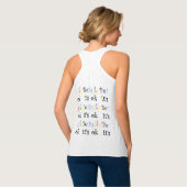 Wees Gekke Het is OK-Women's bellatank top (Volledige Achterkant)