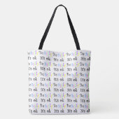 Wees Gekke Het is oké in druk Tote Bag (Achterkant)