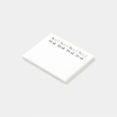 Wees Gekke Post-it® Notes (Schuin)