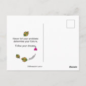 Wees geleid door je dromen_ Briefkaart (Achterkant)