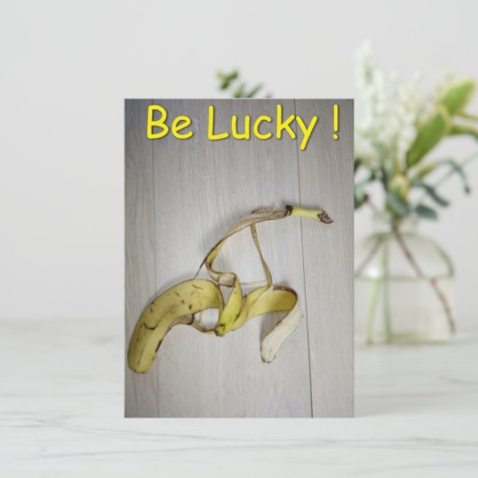 Wees gelukkig! (Staand voorkant)