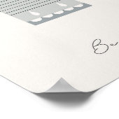 Wees gelukkig, alligator kids bevestigingsprint  poster (Hoek)