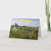 Wees gelukkig. Blanco kaart (Voorkant)