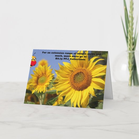 Wees gelukkig. Blanco kaart (Achterkant)