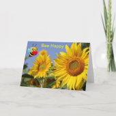 Wees gelukkig. Blanco kaart (Voorkant)