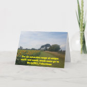 Wees gelukkig. Blanco kaart (Achterkant)