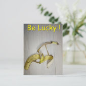 Wees gelukkig! briefkaart (Staand voorkant)