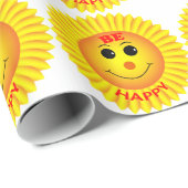 Wees Gelukkig Cadeaupapier (Rol Hoek)