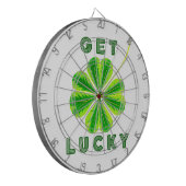 WEES GELUKKIG DARTBORD (Voorkant Links)