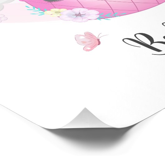 Wees Gelukkig Dieren Kinderkamer Muur Kunst Foto Afdruk (Hoek)