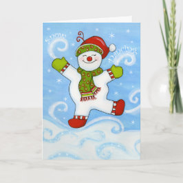 Wees gelukkig! feestdagen kaart