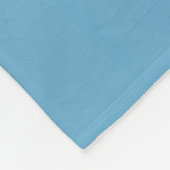 Wees Gelukkig Fleece Deken (Hoek)