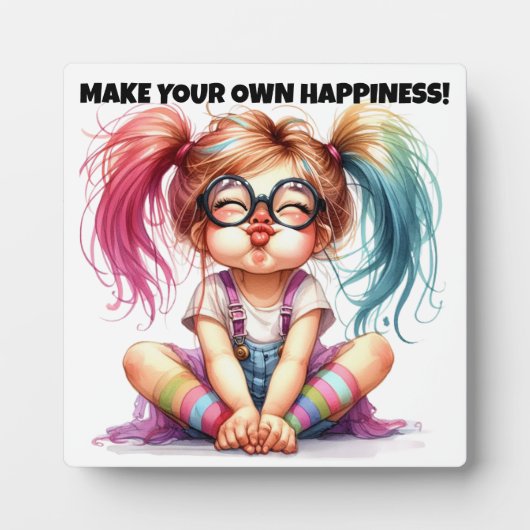 WEES GELUKKIG! FOTOPLAAT (Voorkant)