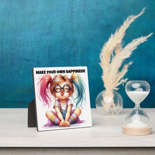 WEES GELUKKIG! FOTOPLAAT (Insitu)