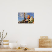 Wees gelukkig in Vegas. Poster (Keuken)