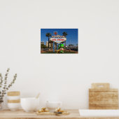Wees gelukkig in Vegas. Poster (Keuken)