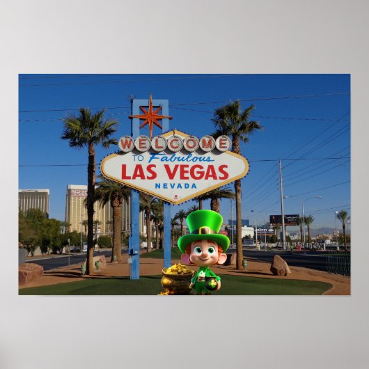 Wees gelukkig in Vegas. Poster (Voorkant)