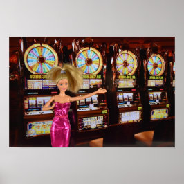 Wees gelukkig in Vegas. Poster
