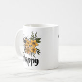 Wees Gelukkig Koffiemok (Voorkant links)